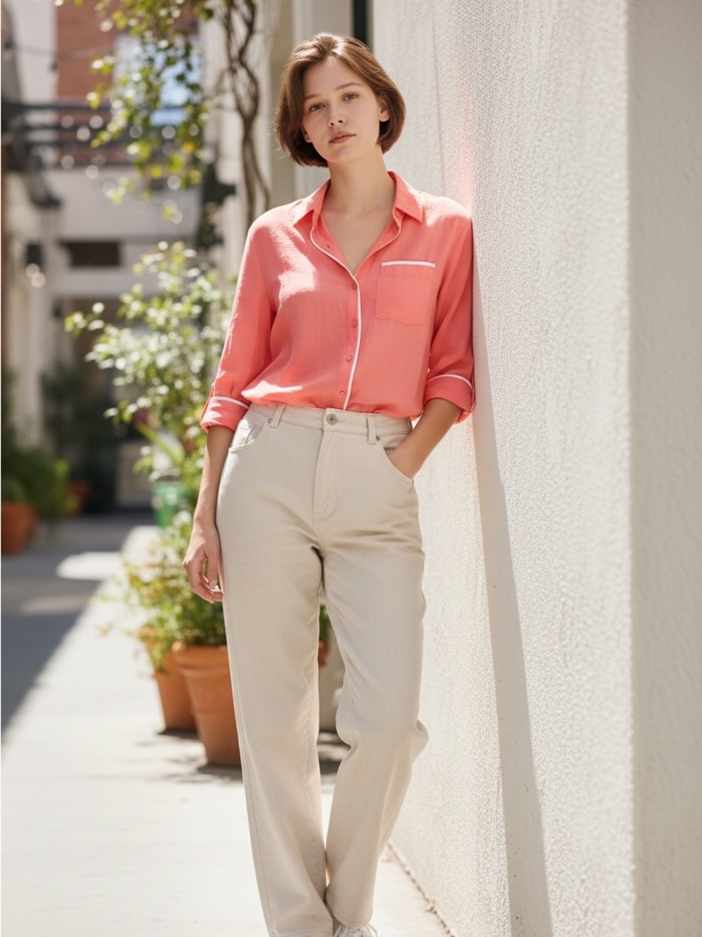 Collared Blouse